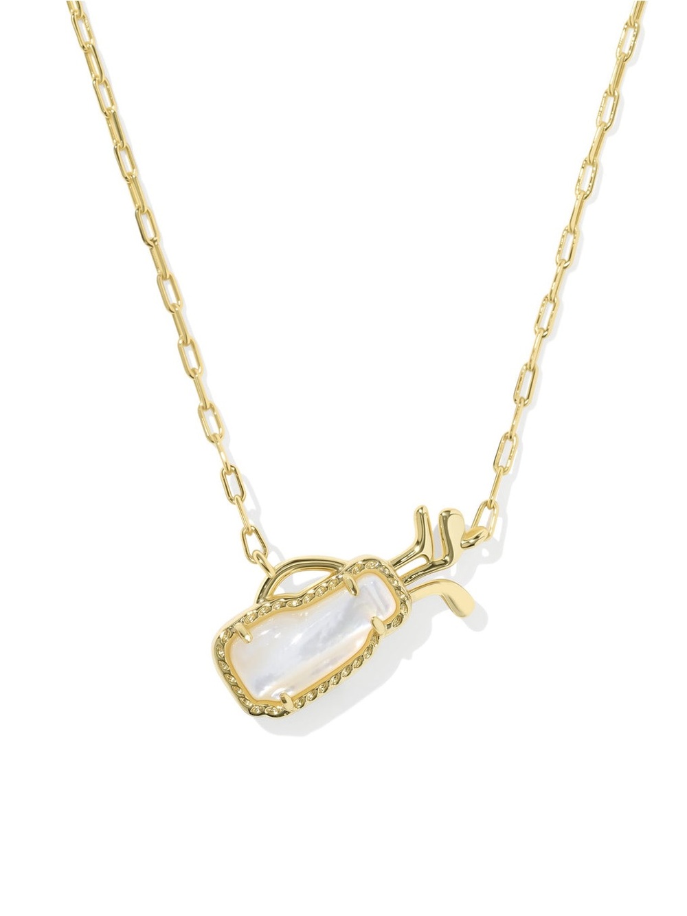 Kendra Scott Golf Short Pendant Chain Necklace